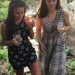 Urban outfitters gingham romper size 4
